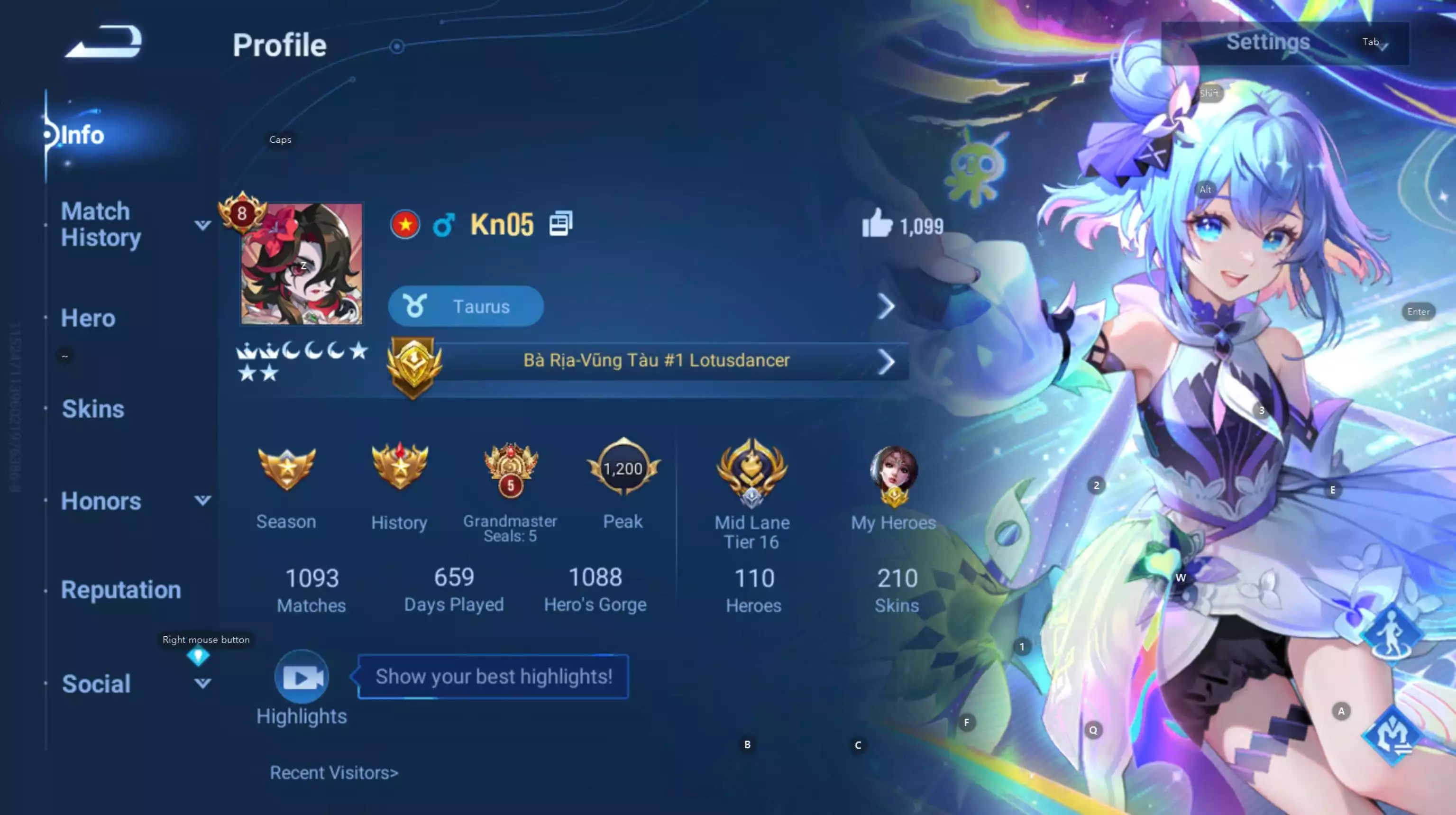 Ảnh acc global login infinite giao mail  4 skin vô song 1 đá quý kẹp nhiều skin nữ khá ổn